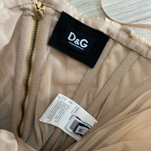 Dolce and Gabbana Ruffle Front Dress - Picture 3 of 7